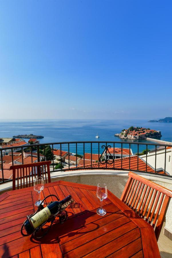 Apartments Leut Sveti Stefan Kamer foto